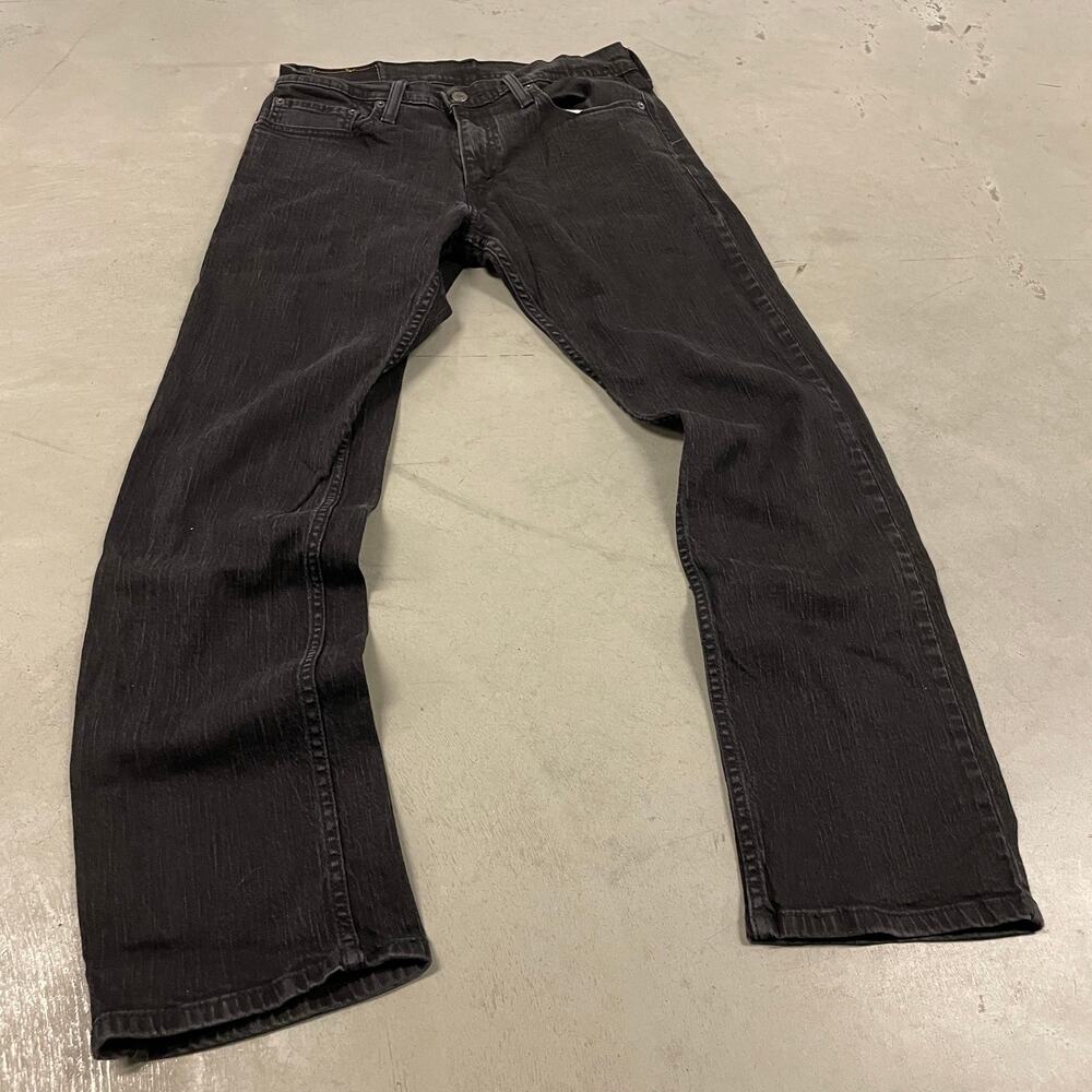 vintage slim black Levi's 514 Jeans 33x32